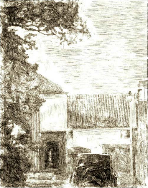 Andrewl Ewing leaves Buttercup Dairy to go to work around 1940